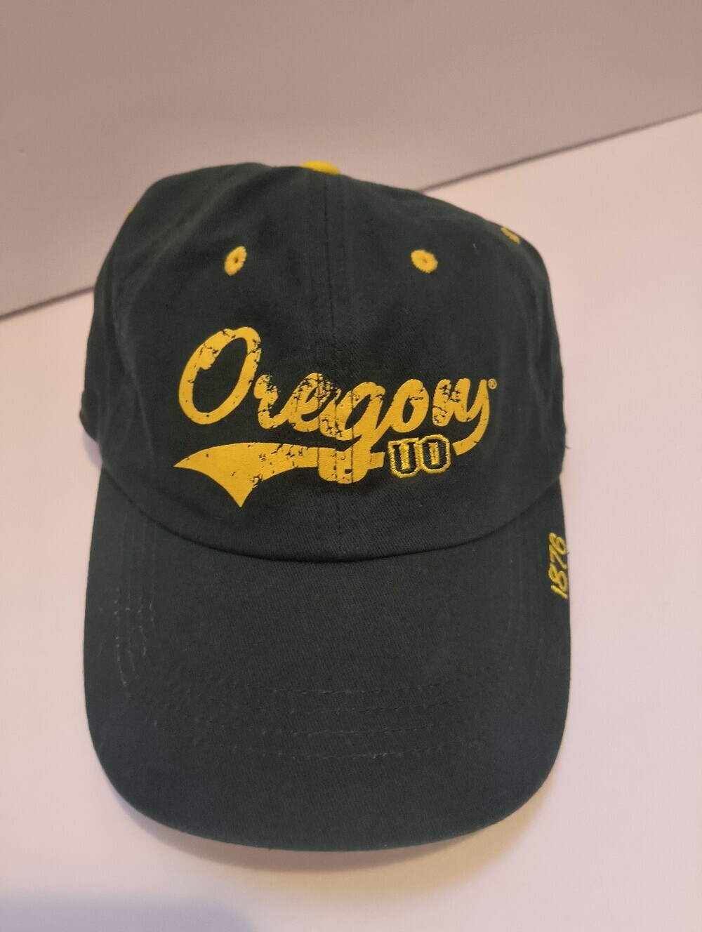 University of Oregon Ducks Hat Cap Captivating Headgear UO 1876 Megaphone Green